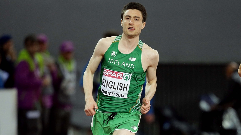 Mark English claimed bronze in the men's 800m