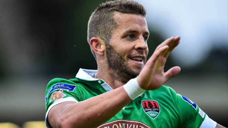 Cork striker John O'Flynn is struggling to be fit for Drogheda clash