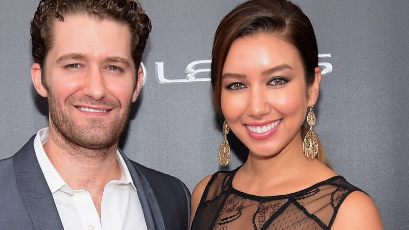 Matthew Morrison and fiancée Renee Puente