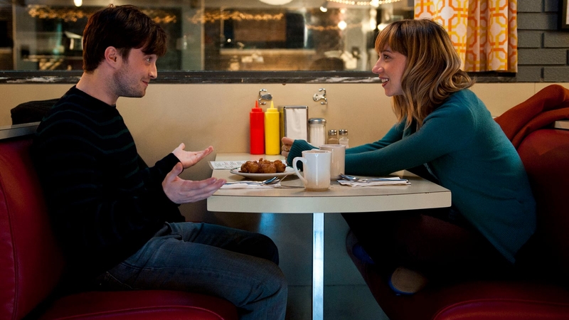 What if transcends the often soopy rom-com genre with sharp dialogue