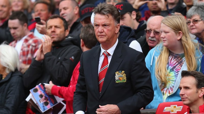 Louis van Gaal tasted defeat in his first Premier League game
