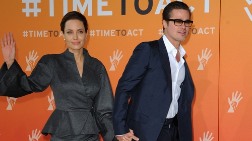 Angelina Jolie and Brad Pitt