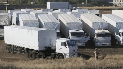 The Kremlin said yesterday that it planned to send a second aid convoy into east Ukraine this week