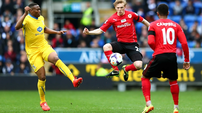 Crystal Palace beat Cardiff 3-0 last season