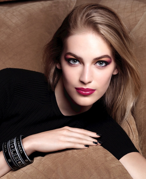 Beautiful model shot for Chanel's autumn collection 2014