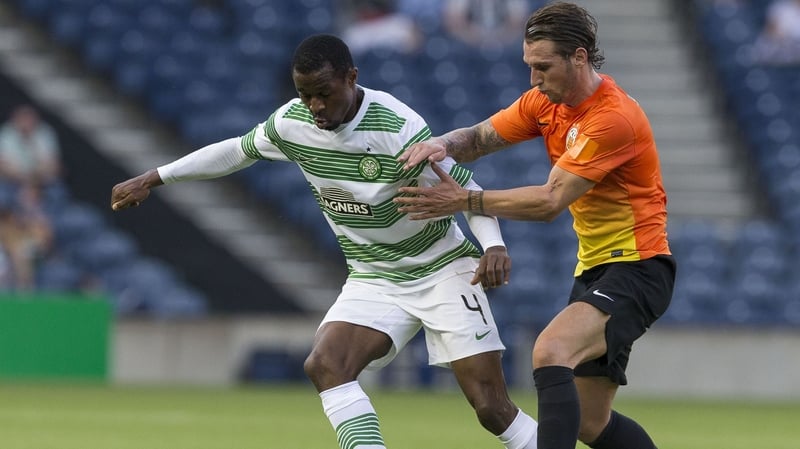 Efe Ambrose (L) has served his suspension