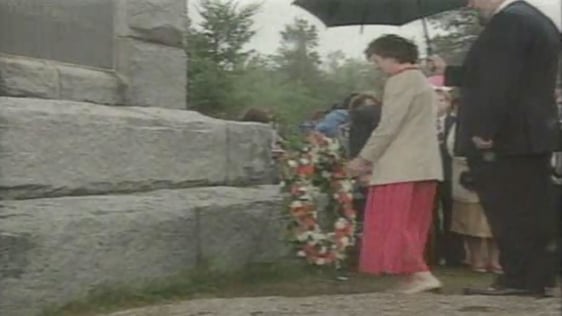 President Robinson at Grosse Ile (1994)