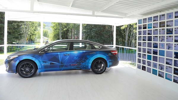 The Japanese giant is working with Microsoft and Infosys as its partners in 'DARV 1.5', the latest generation of Toyota's Driver Awareness Research Vehicle