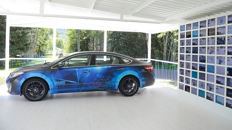 The Japanese giant is working with Microsoft and Infosys as its partners in 'DARV 1.5', the latest generation of Toyota's Driver Awareness Research Vehicle