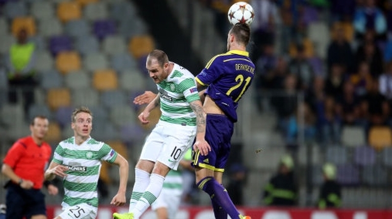 Ireland international Anthony Stokes helped Celtic to a 1-1 away draw in the first leg