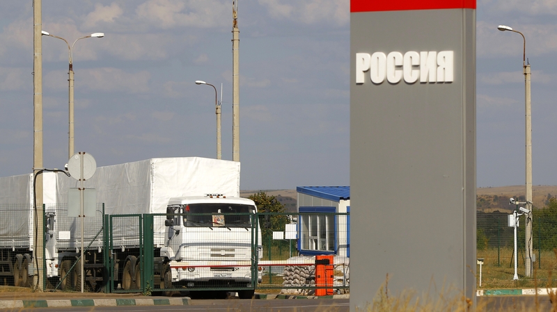 Russia sent 230 lorries carrying what it claimed was 1,800 tonnes of humanitarian aid on Friday