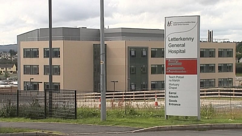 The man was pronounced dead at Letterkenny General Hospital