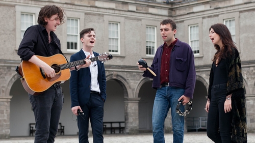 Little Green Cars play Lumia live sessions at the IMMA in Dublin