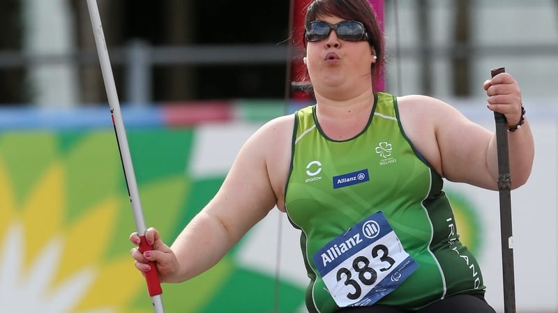 Lorraine Regan's best throw was marginally off a season’s best