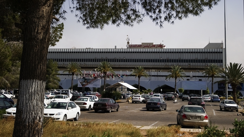Residents heard loud explosions early in the morning near Tripoli's main airport