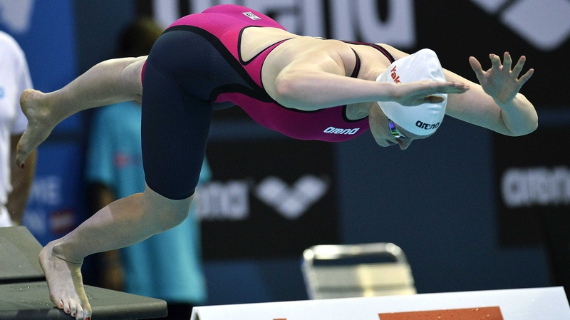 Fiona Doyle was the sixth-fastest qualifier for Sunday's final