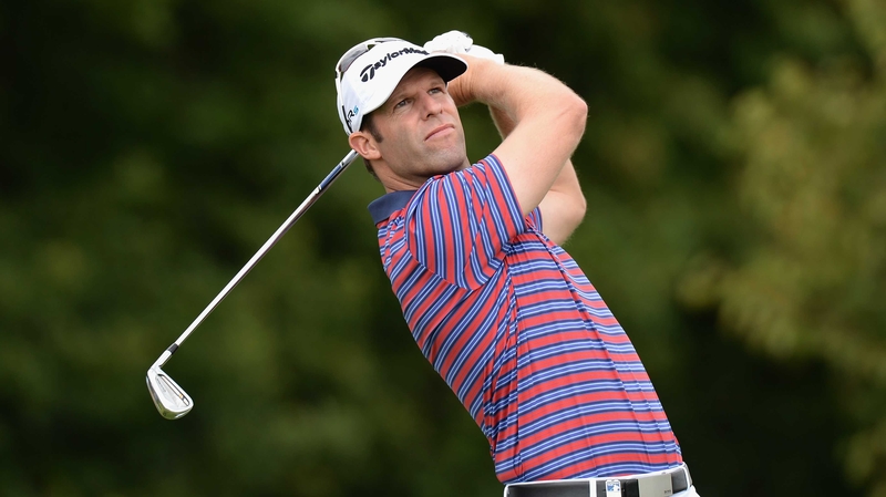 Bradley Dredge of Wales leads going into the final day