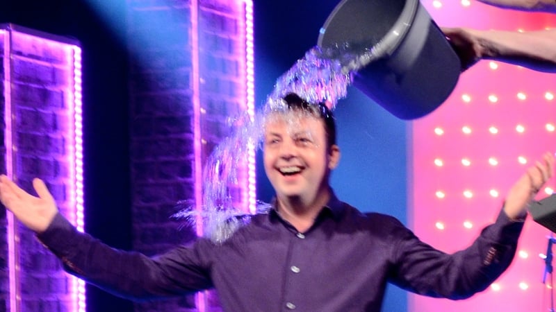 Oliver Callan takes on Ice Bucket Challenge