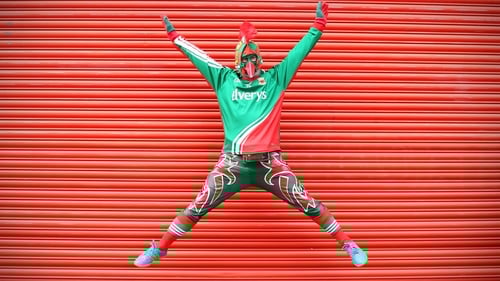 Mayo supporter Enda Coyne made a special effort for his county