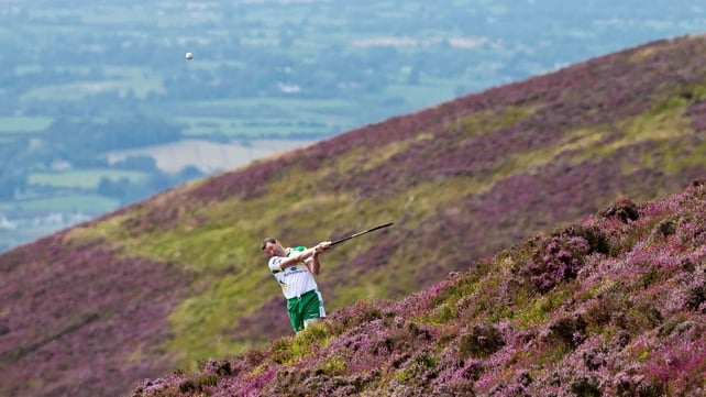 Tipperary's Brendan Cummins at the Póc Fada finals at Annaverna Mountain, Co. Louth