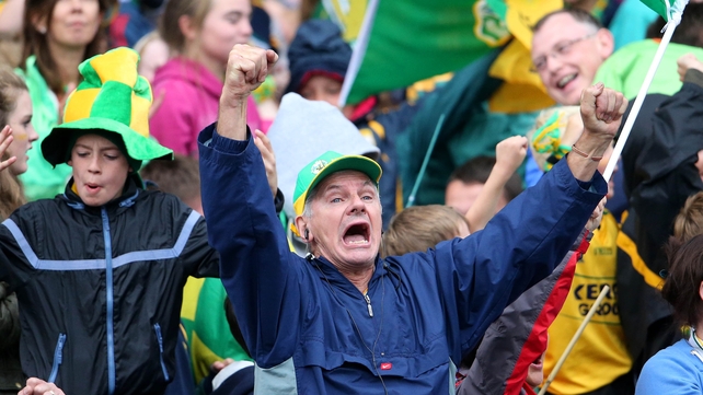 But these Kerry fans won't mind the trip after watching their side claim a late draw