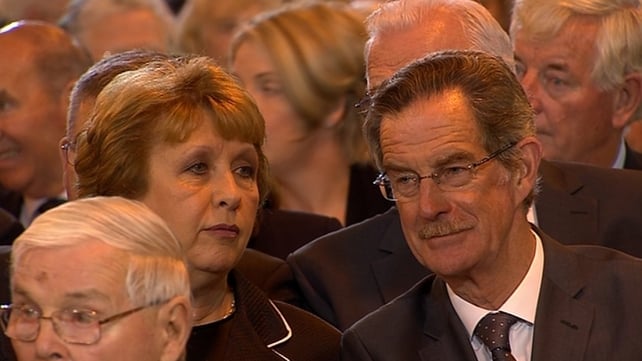 Former president Mary McAleese and former Tánaiste Dick Spring