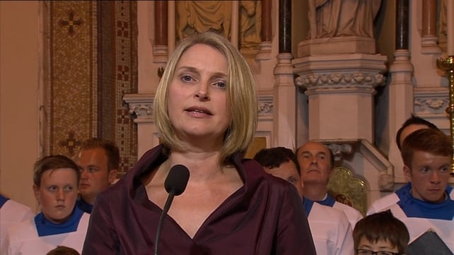 Eimear Quinn participated in the ceremony