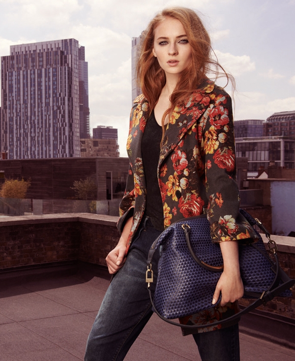 Sophie Turner for Karen Millen
