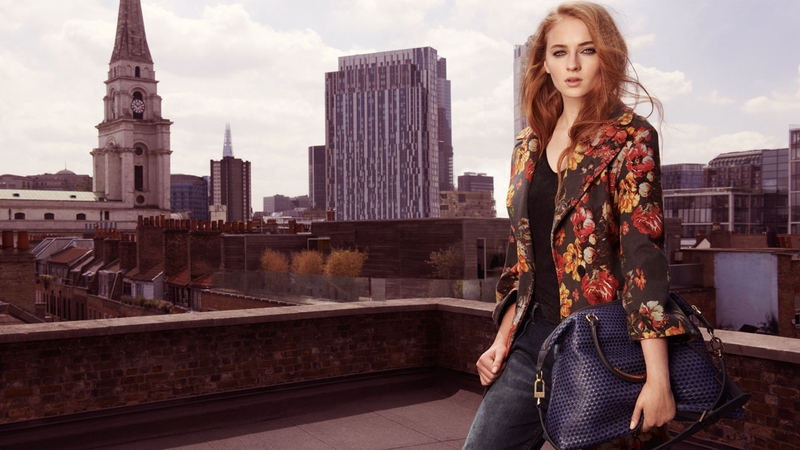 Sophie Turner for Karen Millen