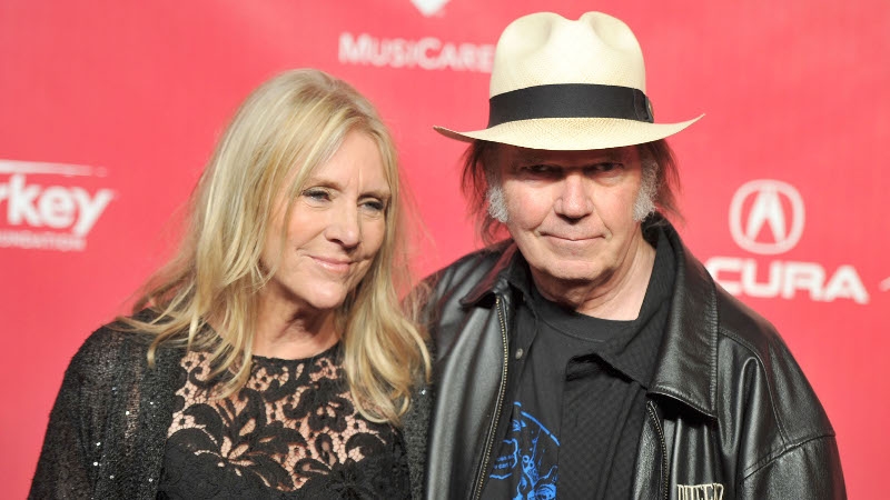 Pegi and Neil Young