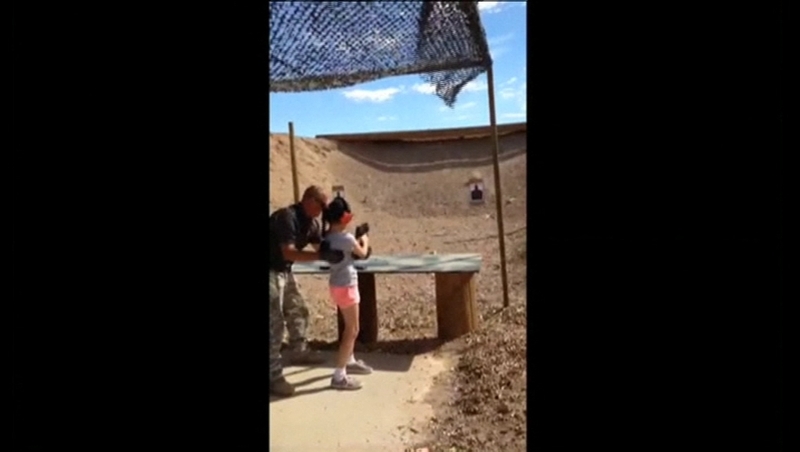 The instructor was standing next to the girl when the shooting happened