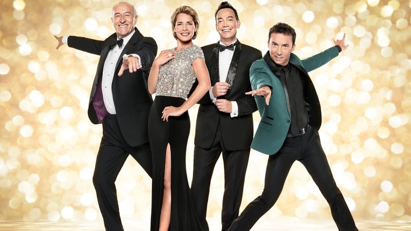 Len Goodman, Darcey Bussell, Craig Revel Horwood, Bruno Tonioli get ready to rhumba