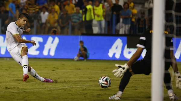 Erik Lamela starred for Spurs in the first-leg win in Cyprus