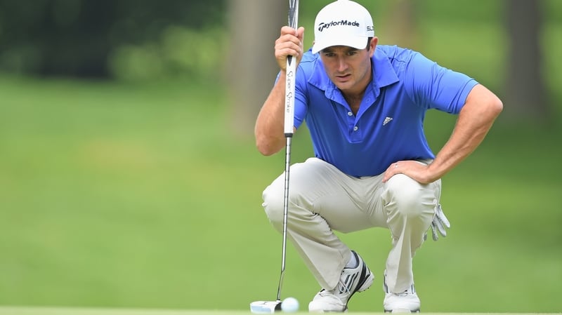 Gareth Maybin of Northern Ireland is just one shot off the lead