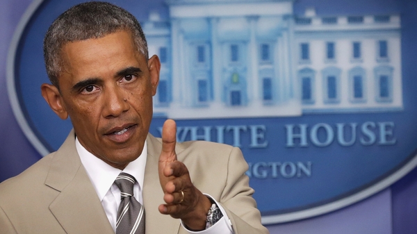 President Obama said a coalition for a long-term strategy across the Middle East was needed