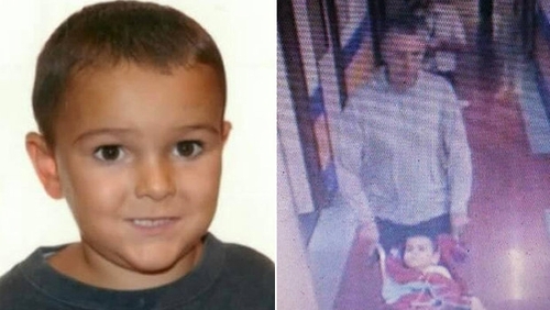 CCTV image of Ashya's family leaving Southampton General Hospital at around 2pm yesterday (pic: Hampshire Police)