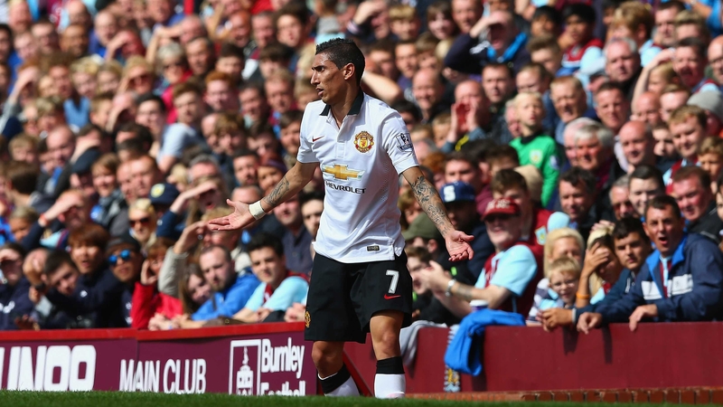 Angel di Maria made his debut after joining Red Devils from Real Madrid