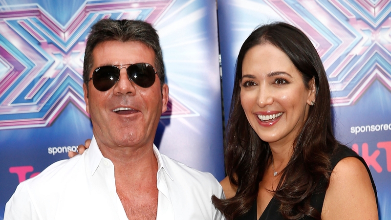Simon Cowell and Lauren Silverman