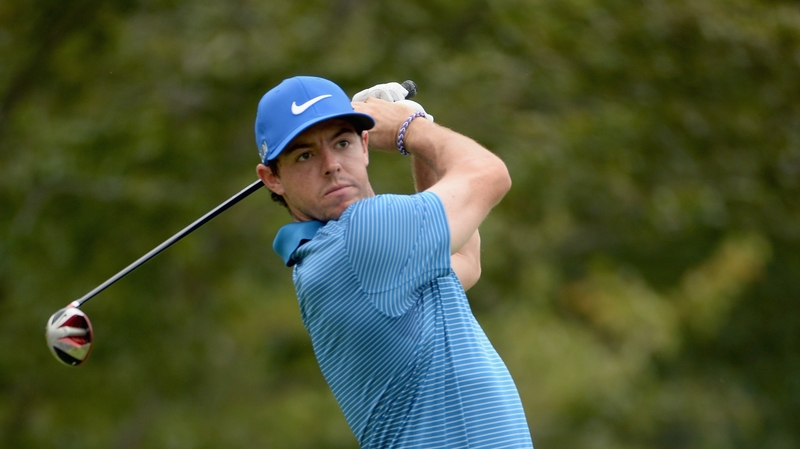 Rory McIlroy is in a tie for third place going into final round