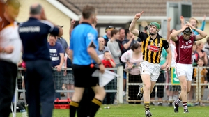 22 June - Henry Shefflin celebrates what he - and I'm sure Kilkenny thought was the winning point - but Joe Canning had other ideas as the sides finished level, 5-16 to 3-22