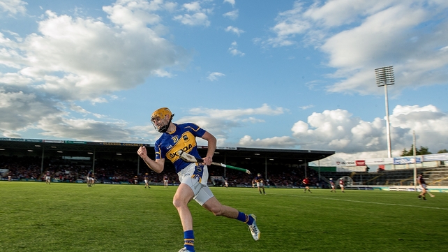 5 July - Shane McGrath celebrates a score late in the game as Tipperary recorded a first championship win in two years