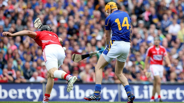17 August - Seamus Callanan crashed home Tipperary's opening goal as they easily brushed aside the Rebels challenge