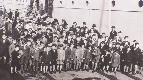 The majority of children wereeight or younger when they were sent to Australia