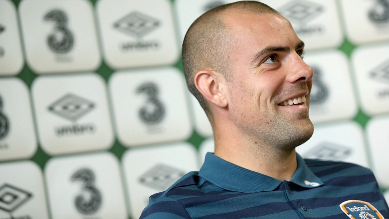 Darron Gibson is eager to take his chance for Ireland