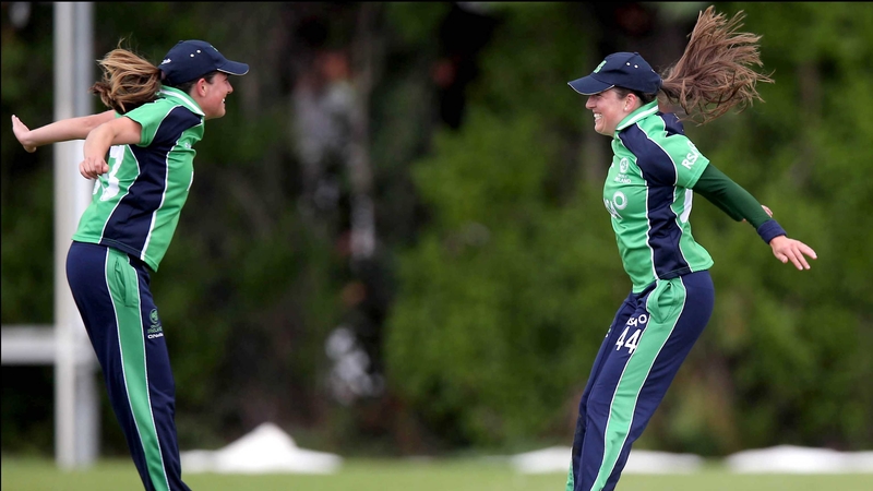 Cecelia Joyce (r) is in the squad, which is captained by her sister, Isobel (l)