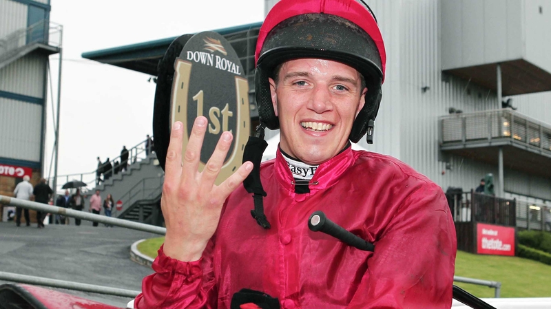 The jump jockey fractured three vertebrae when he took a heavy fall at Mallow