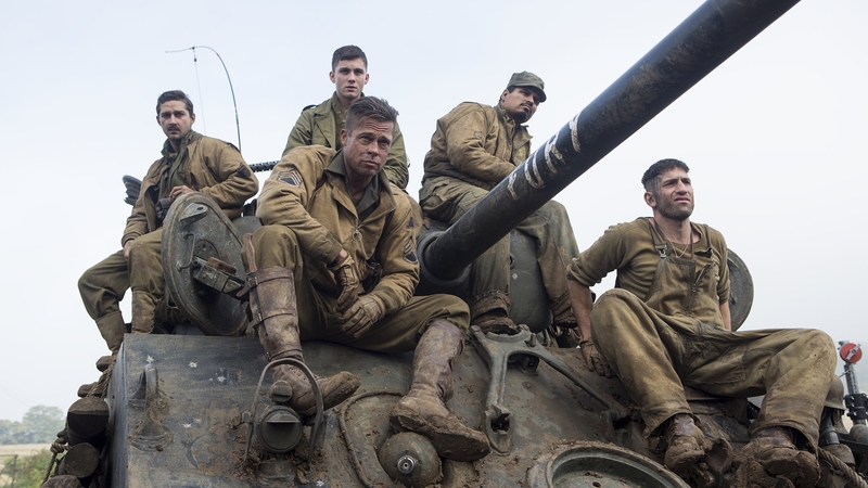 Fury is released on Wednesday October 22