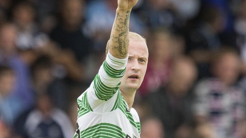 Leigh Griffiths' fortunate strike rescued a point for Celtic