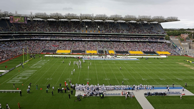 Croke Park hosted Penn State vs University of Central Florida