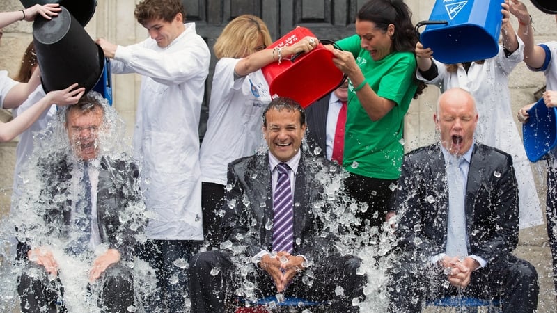 Minister Varadkar joins staff and students from Trinity's school of medicine to take part in the challenge